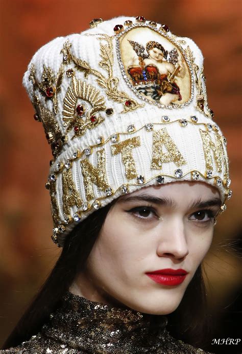 dolce gabbana hat runway|dolce gabbana latest news.